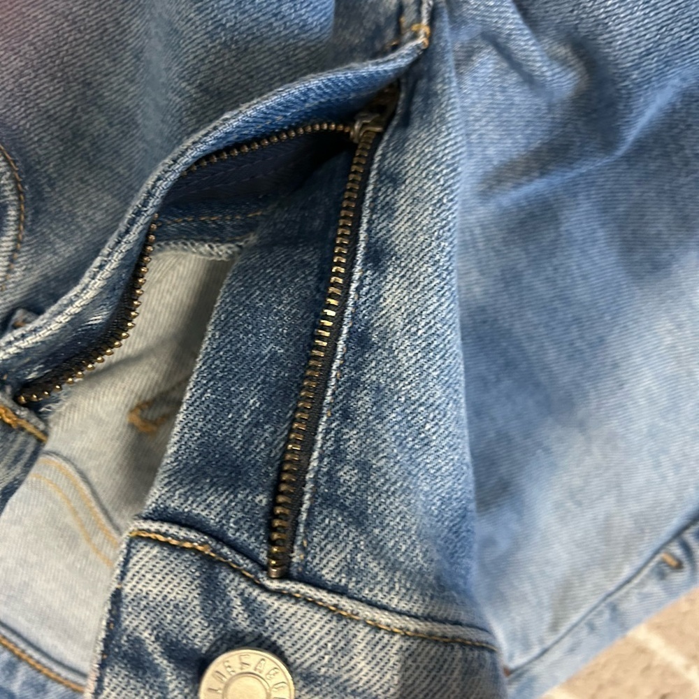 AGOLDE Sophie Jeans High Rise Light Wash  Skinny Denim Size 27 EUC​​​​​​ - Picture 6 of 10
